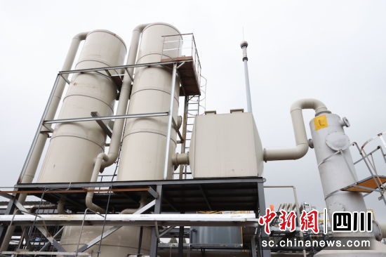 脫硫裝置。湯國(guó)軍 供圖